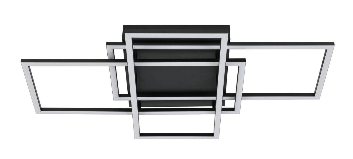 Nolo LED-Deckenleuchte Twin B/H/L: ca. 58x9,1x36 cm
