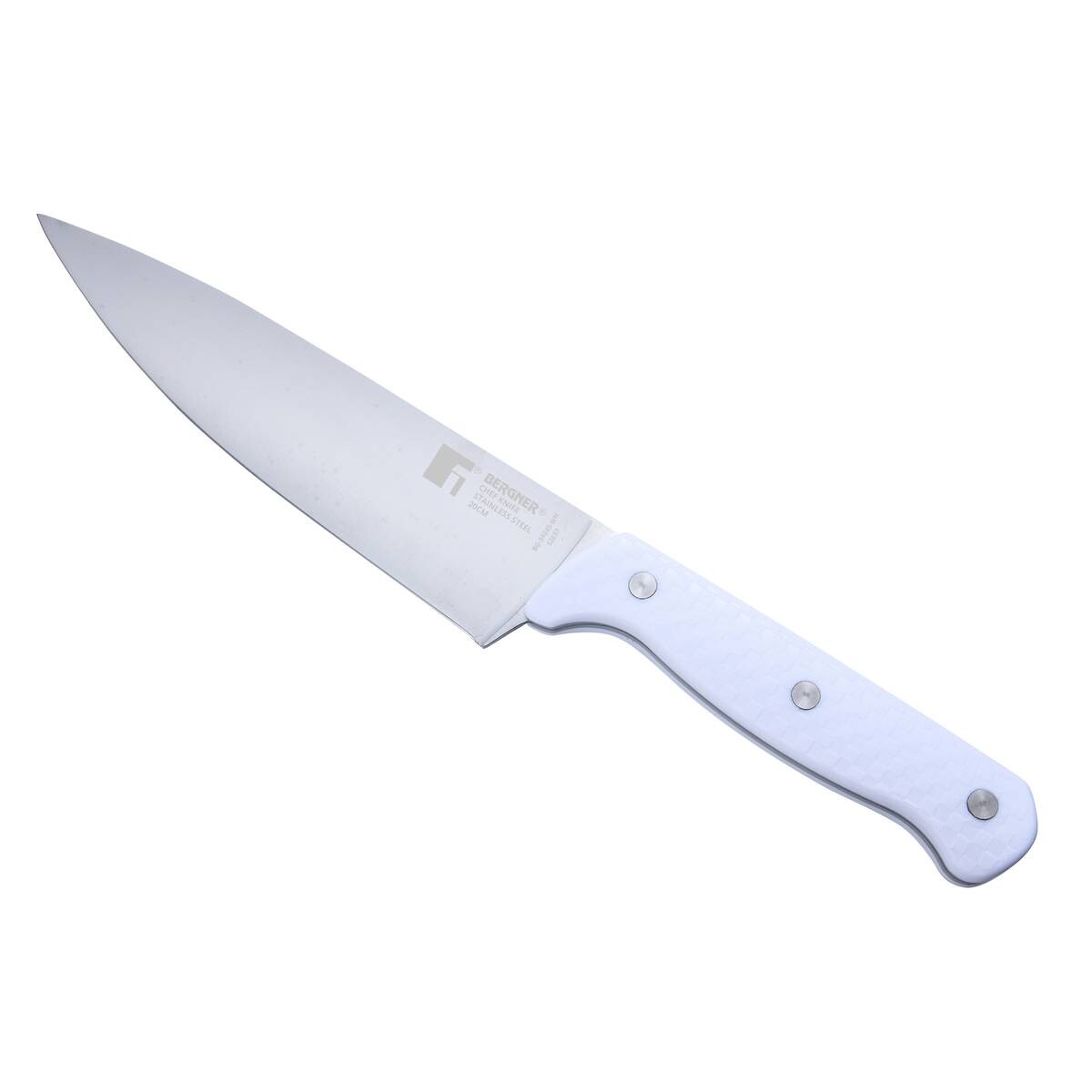 BERGNER Messerset Naturally weiß Edelstahl 4 tlg.