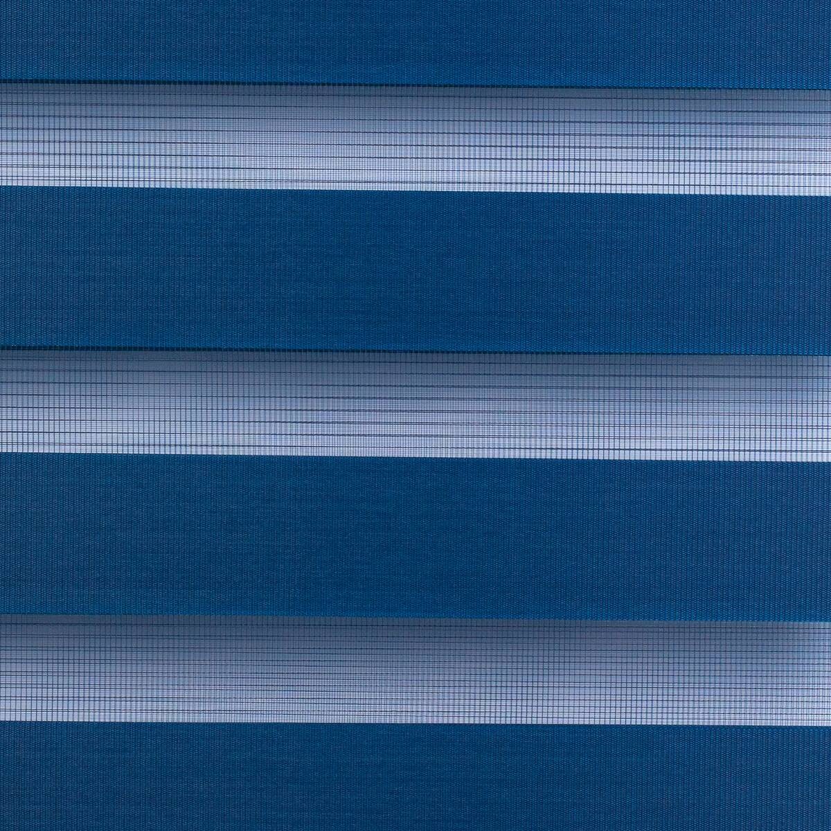 LICHTBLICK Doppelrollo Duo blau B/L: ca. 120x150 cm
