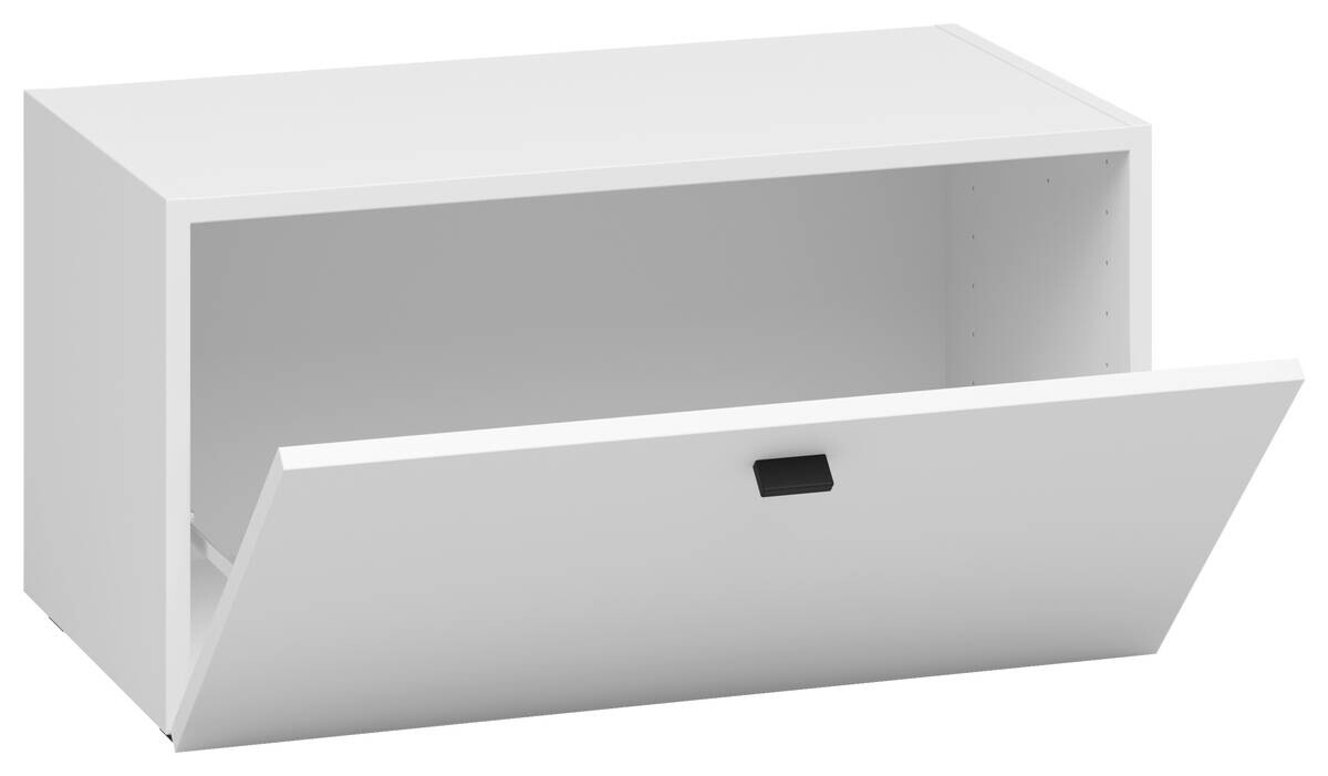 Regal System 64 weiß matt B/H/T: ca. 64x32x35 cm