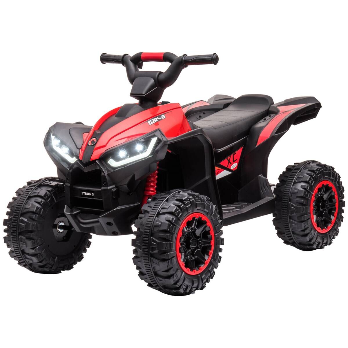 HOMCOM Elektro-Quad rot B/H/L: ca. 53x55,5x83 cm
