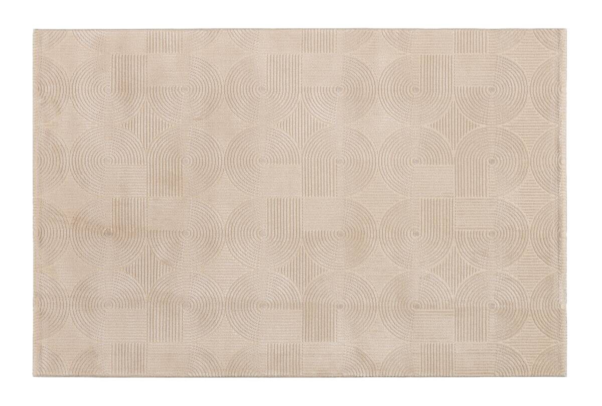 Webteppich Como beige B/L: ca. 120x170 cm