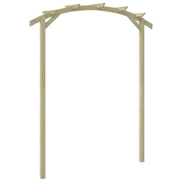 Pergola grün B/H/L: ca. 210x40x180 cm