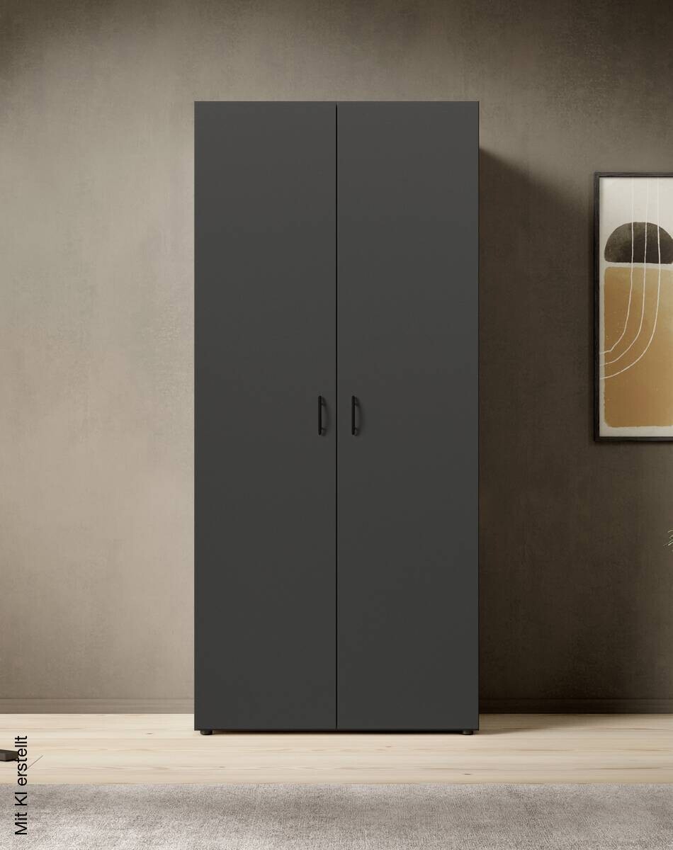 Kleiderschrank Joe B/H/T: ca. 81x176x50,8 cm