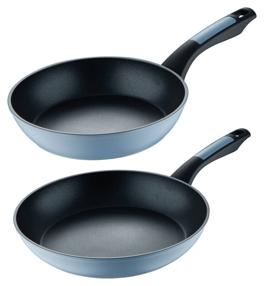 SAN IGNACIO Pfannenset NOIA schwarz Aluminium 2 tlg.