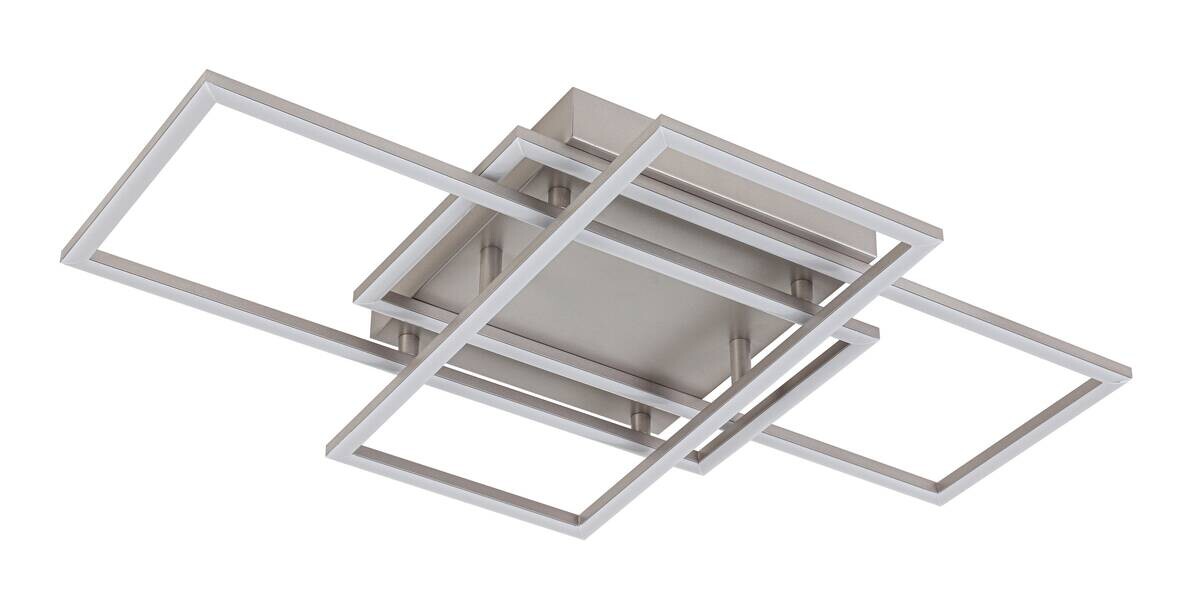 Nolo LED-Deckenleuchte Twin champagner Metall B/H/L: ca. 36x9,1x58 cm