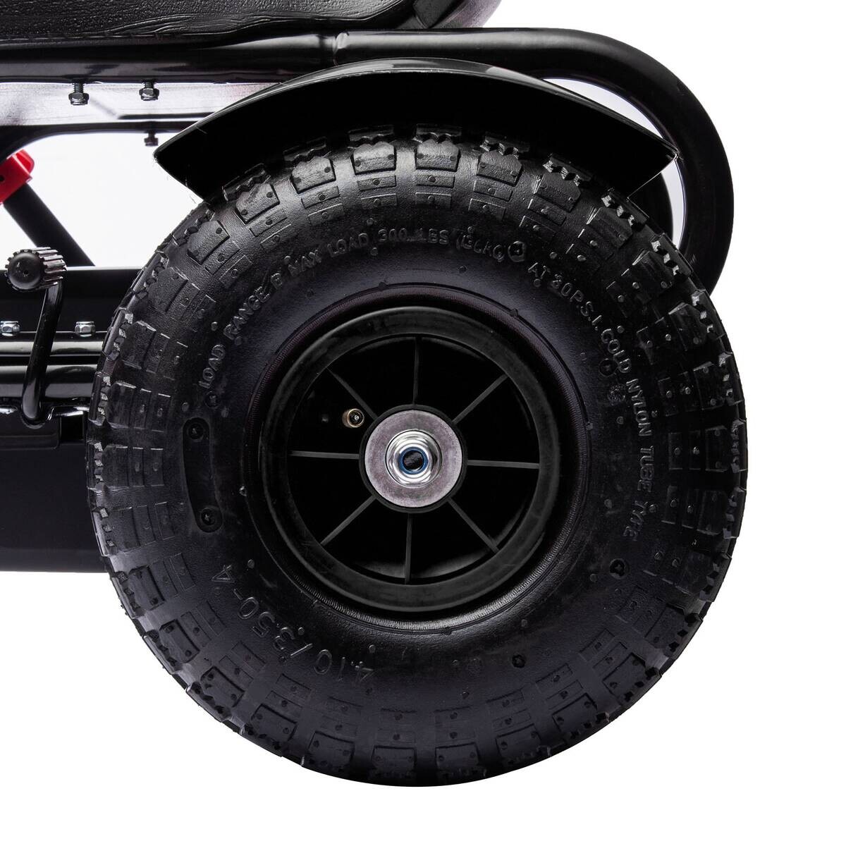 HOMCOM Kinder-Fahrzeug schwarz B/H/L: ca. 58x121x61 cm