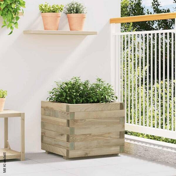 Hochbeet braun Holz B/H/L: ca. 50x40x50 cm