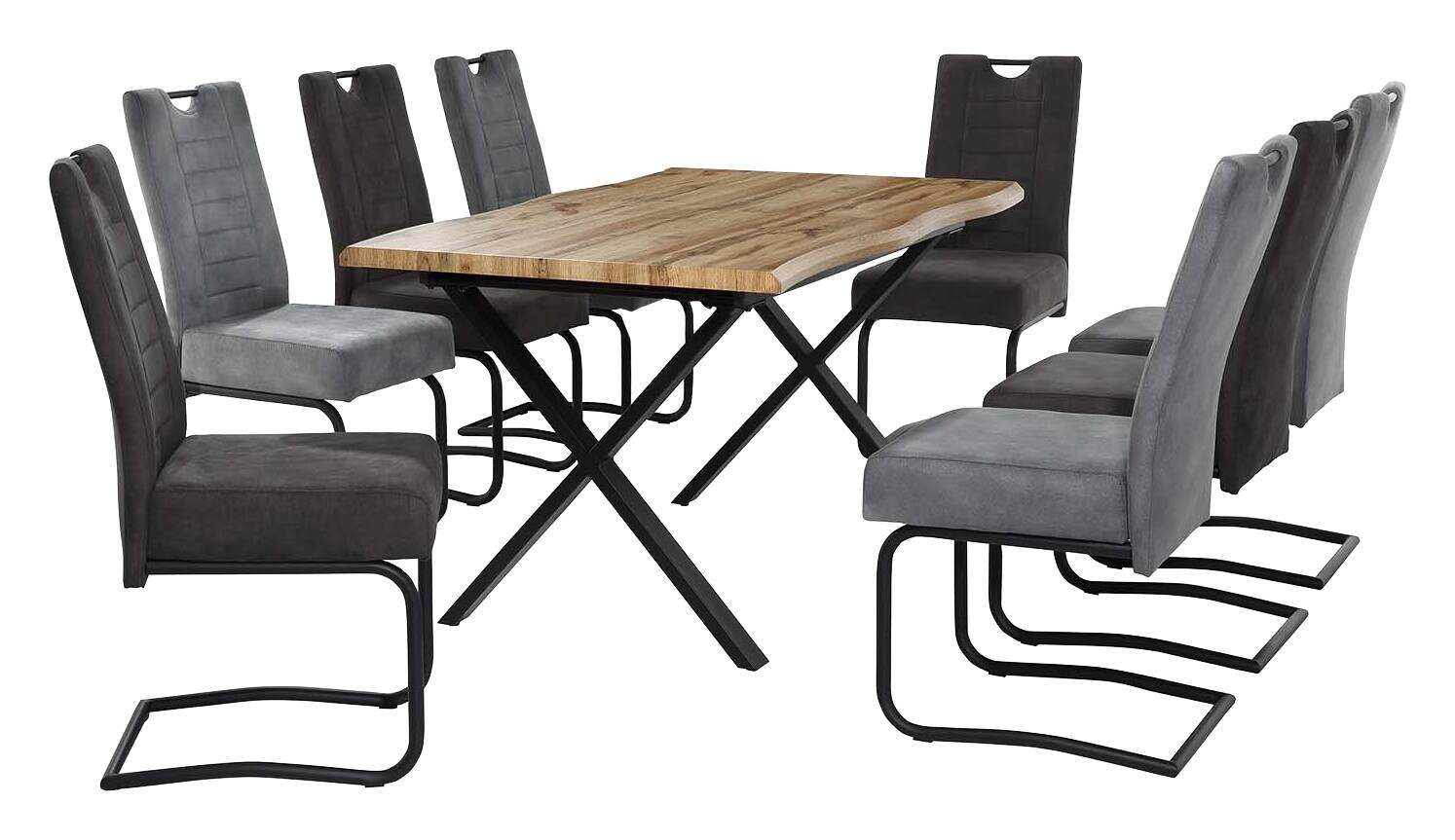 Esstisch Eiche Wild Nachbildung B/H/T: ca. 180x76x90 cm
