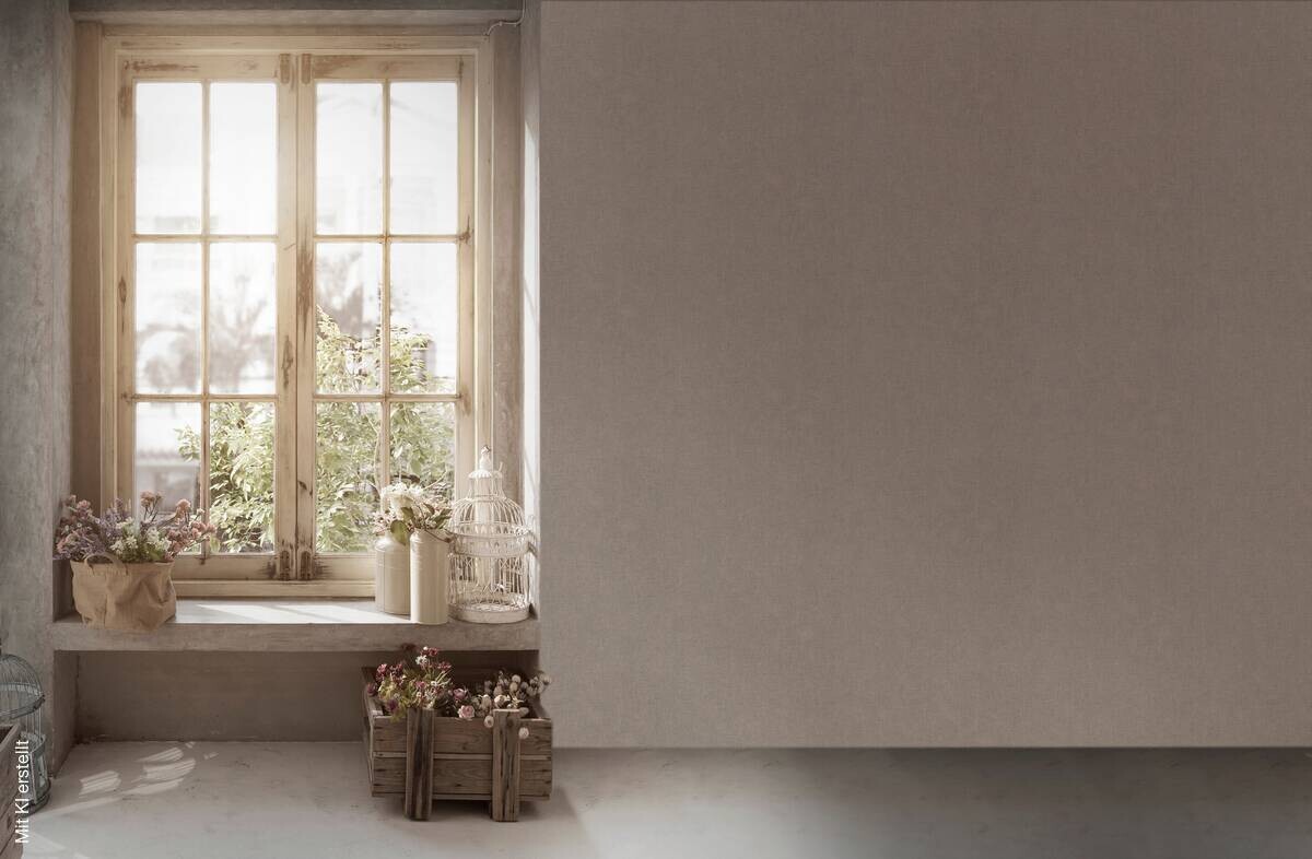A.S.Creation Vliestapete braun grau B/H/D: ca. 53x1005x8,3 cm