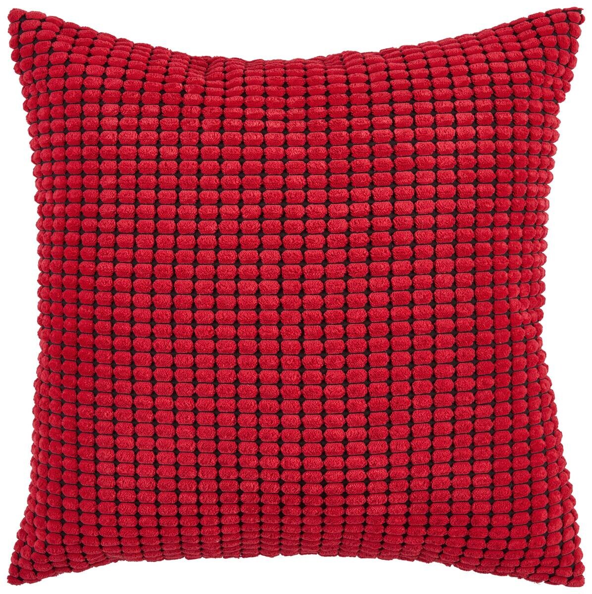 POCOline Dekokissen Juri rot 100% Polyester B/L: ca. 45x45 cm