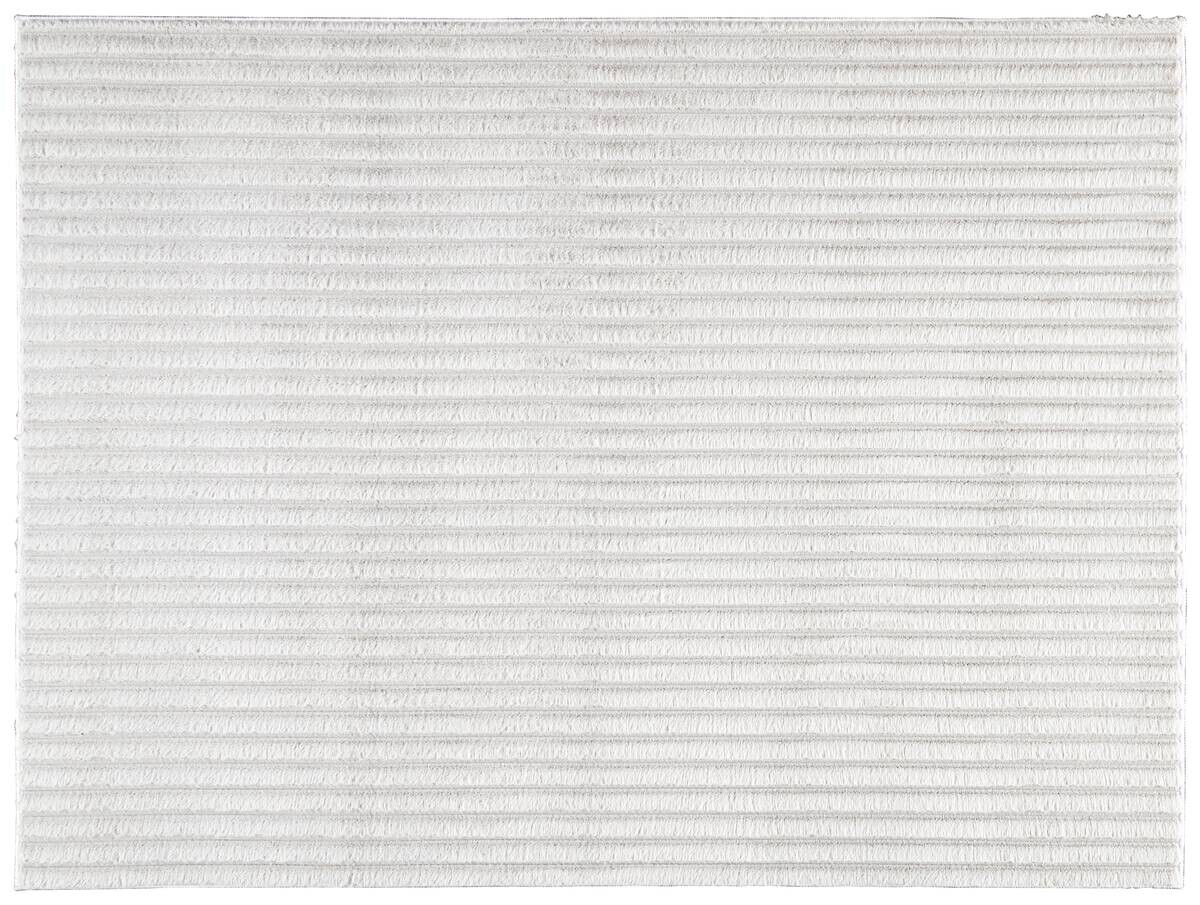Fellimitat Stripy sand B/L: ca. 200x280 cm