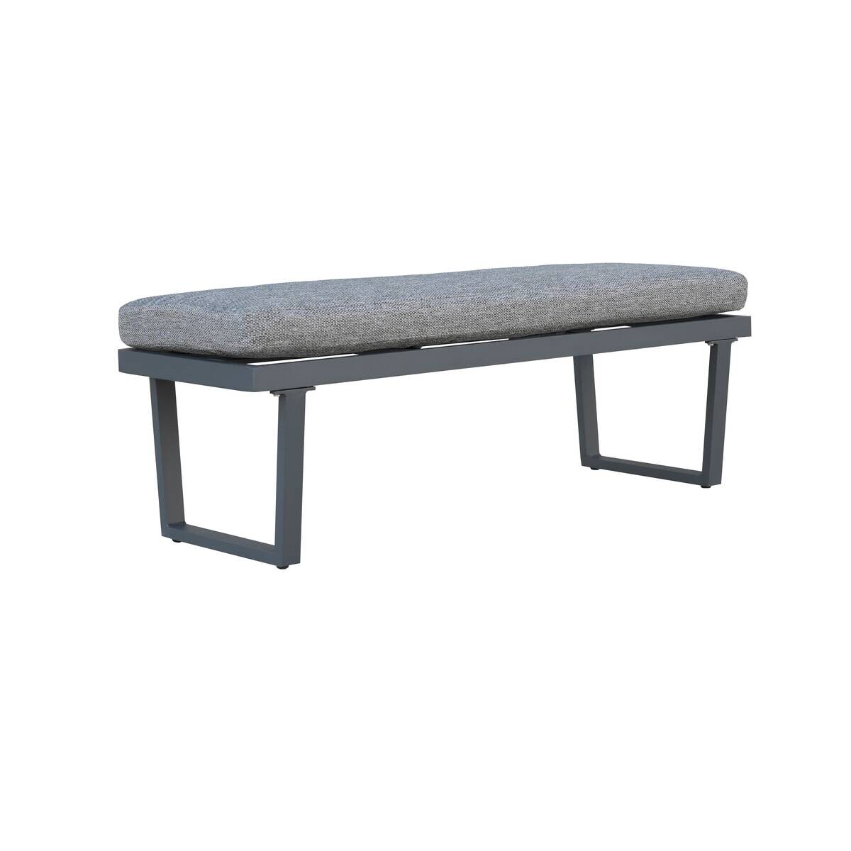 POCOline Gartensitzgruppe Cancun grau Alu