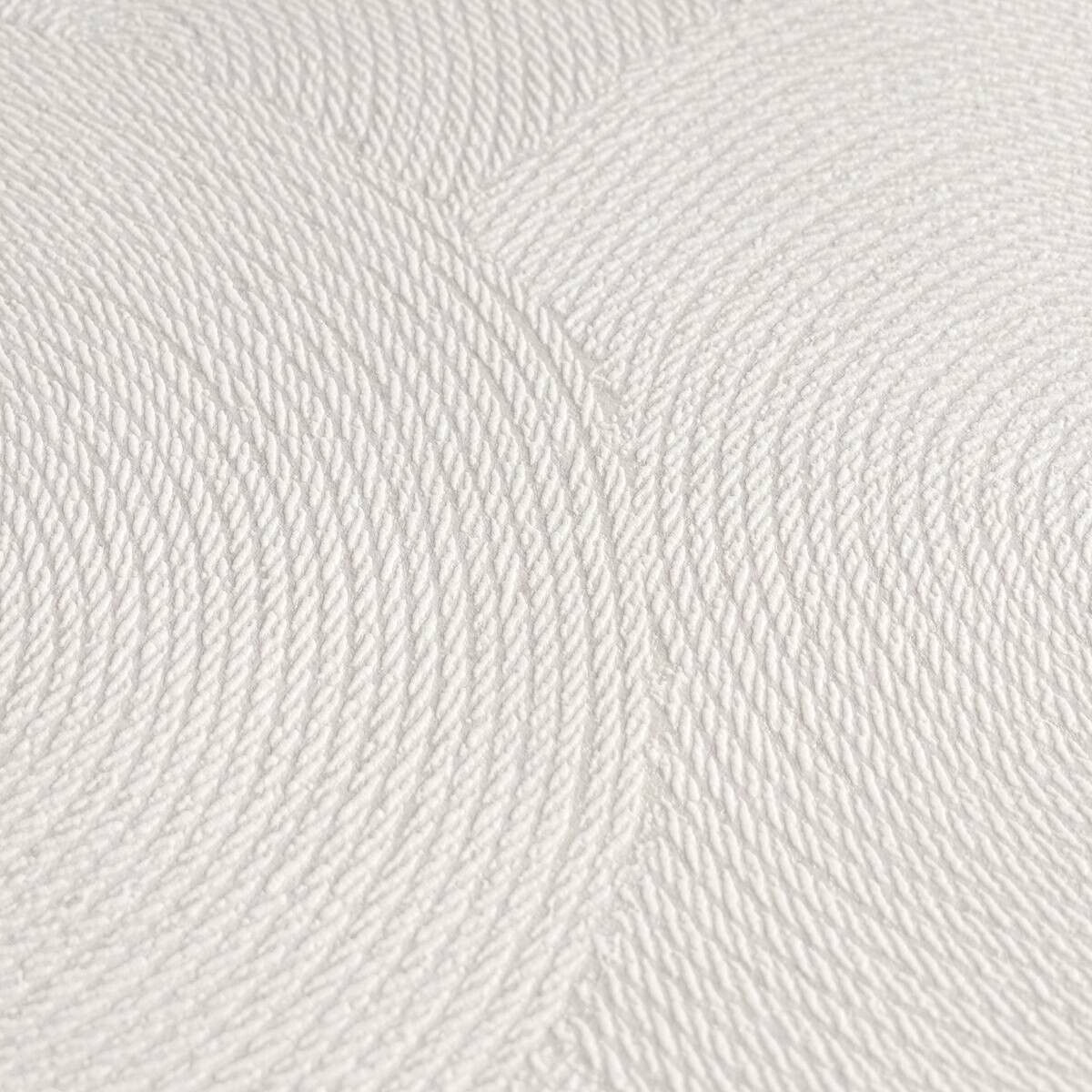 A.S.Creation Vliestapete weiß creme B/H/D: ca. 53x1005x8,8 cm