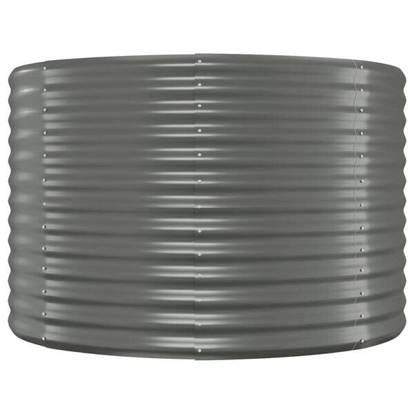 Hochbeet grau Stahl B/H/L: ca. 100x68x175 cm