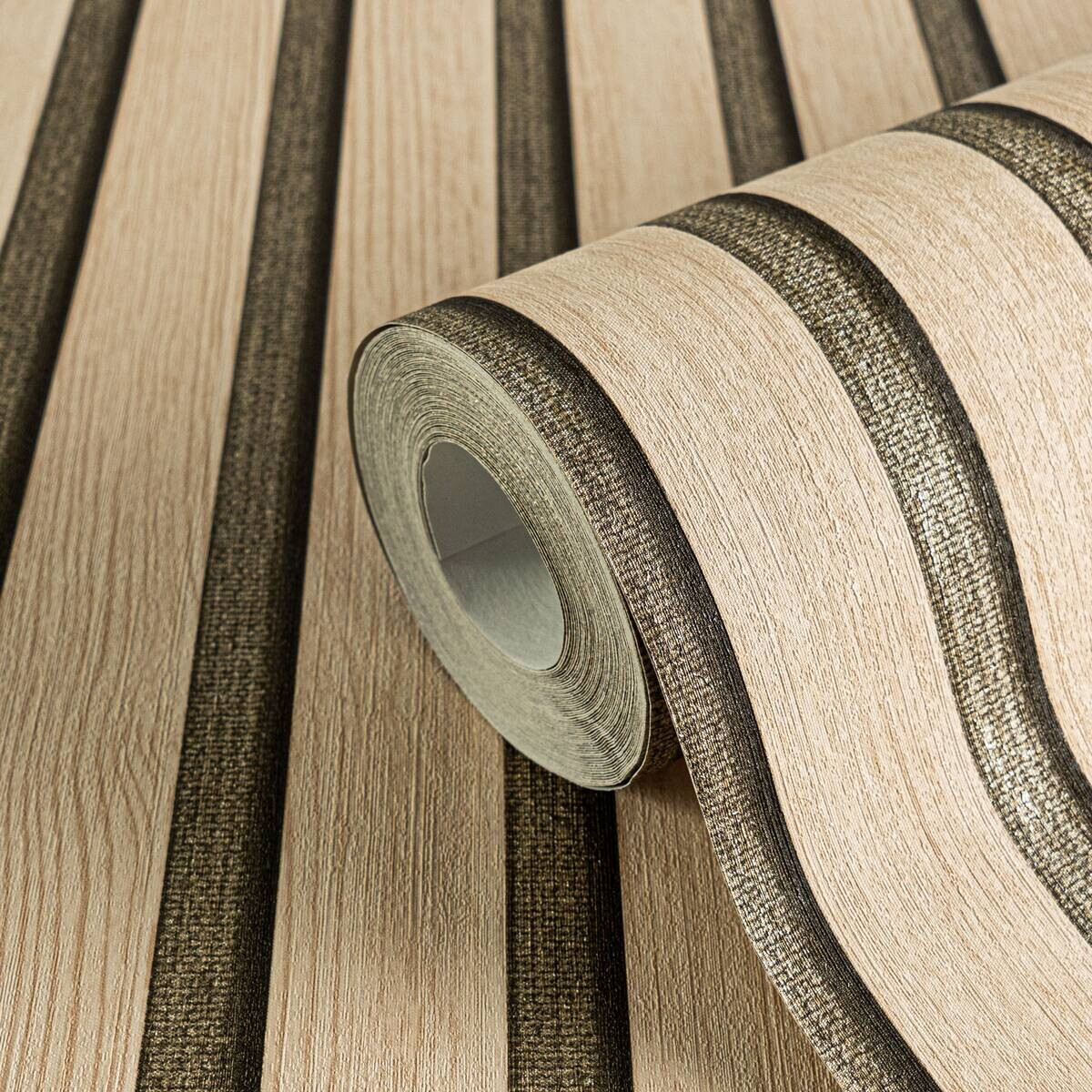 A.S.Creation Vliestapete braun B/H/D: ca. 53x1005x8,5 cm