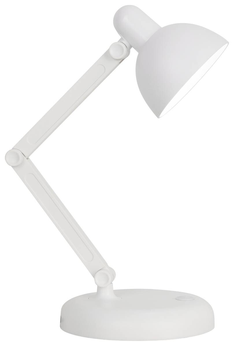 Nolo LED-Tischleuchte Brian weiß Kunststoff B/H/T: ca. 13x35x13 cm