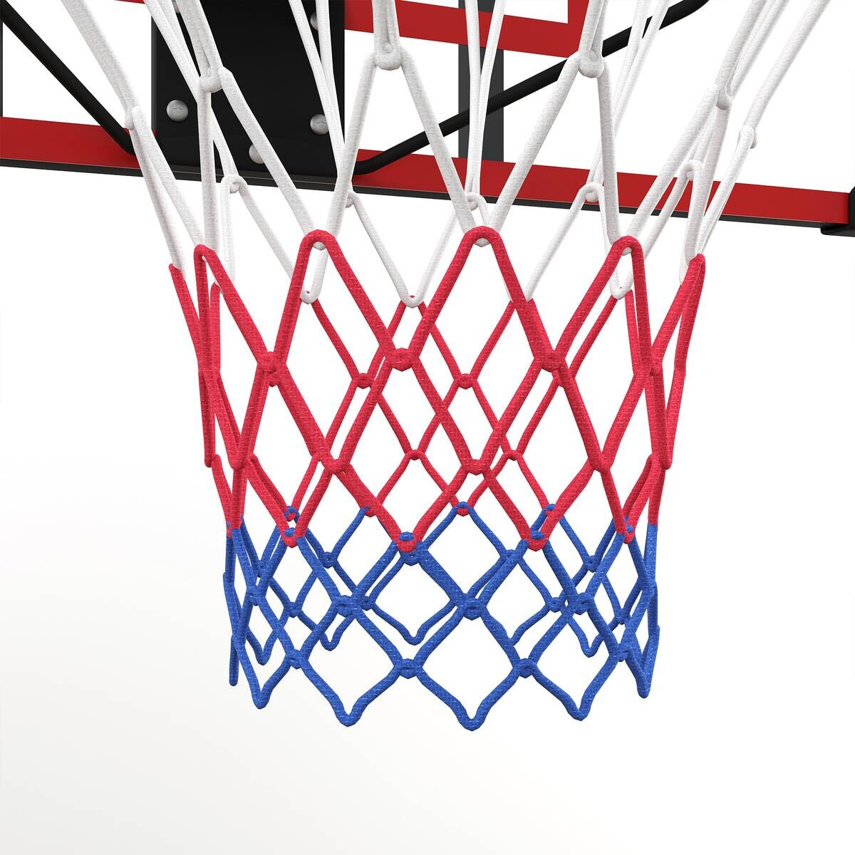 SPORTNOW Basketballkorb rot Kunststoff B/H/L: ca. 61x73x113 cm