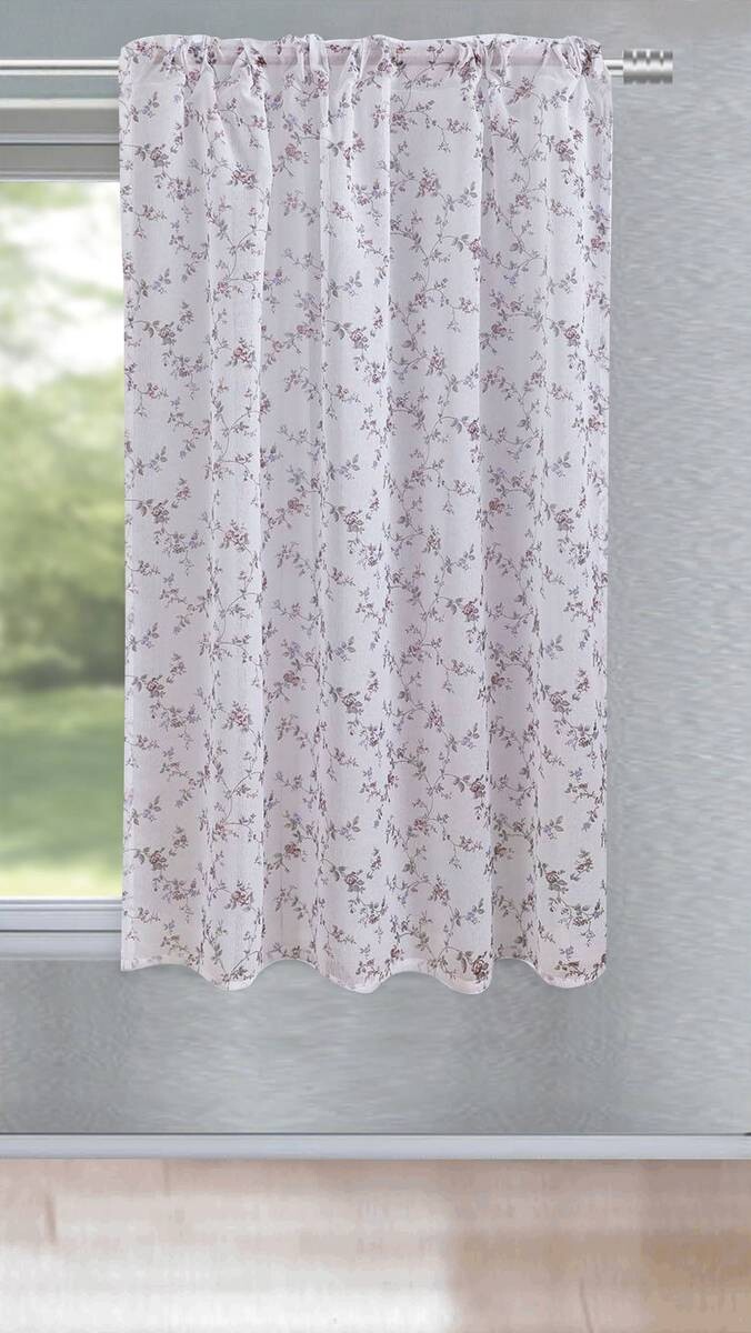 Kombivorhang Florina weiß B/L: ca. 140x160 cm