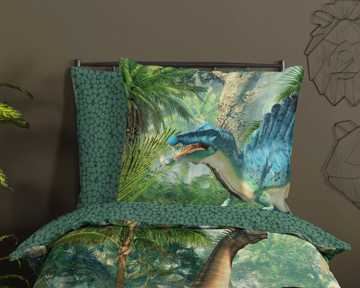 Baumwoll Bettwäsche Jurassic Renforce