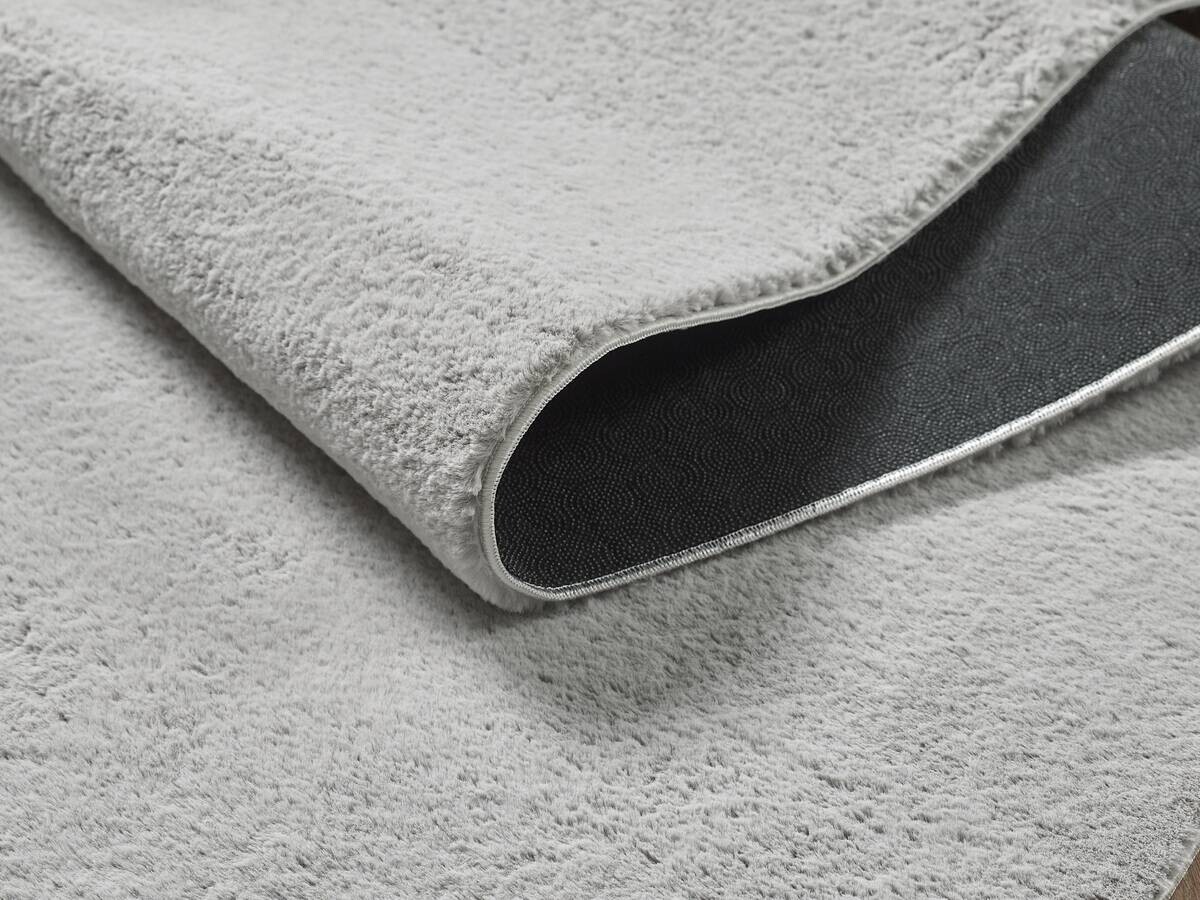 Teppich Cozy grau B/H/L: ca. 80x12x300 cm