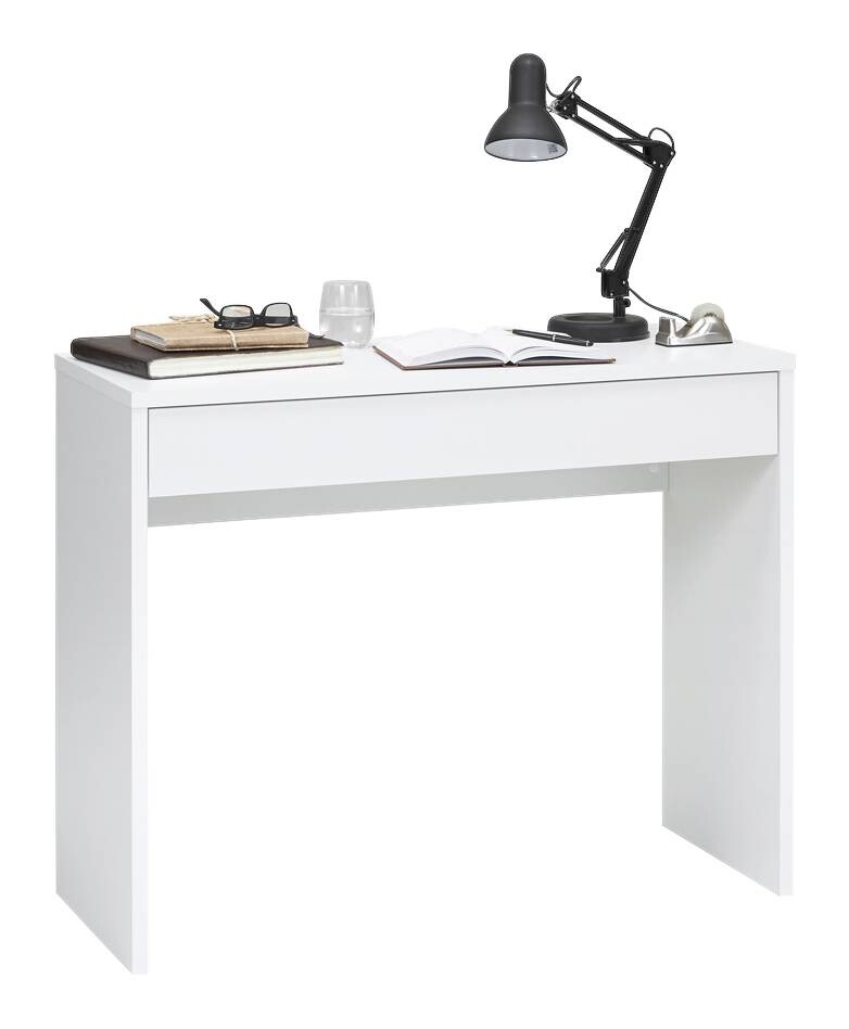 Schreibtisch weiß B/H/T: ca. 100x80x40 cm