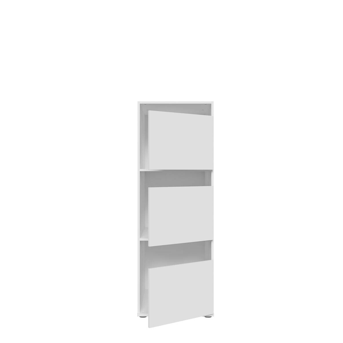 Washcab Wäscheschrank weiß Holzwerkstoff