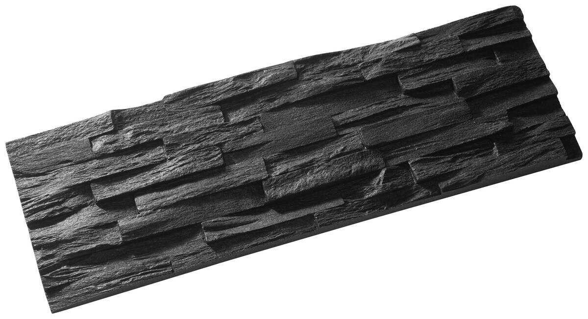 Dekorstein schwarz B/L: ca. 18,7x54,4 cm