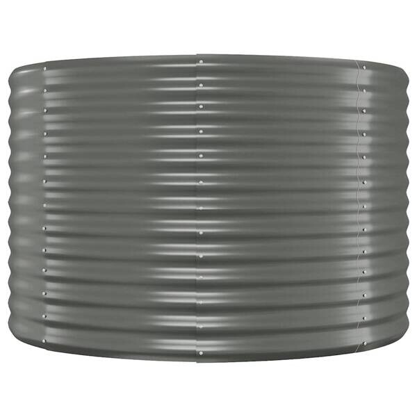 Hochbeet grau Stahl B/H/L: ca. 100x68x100 cm