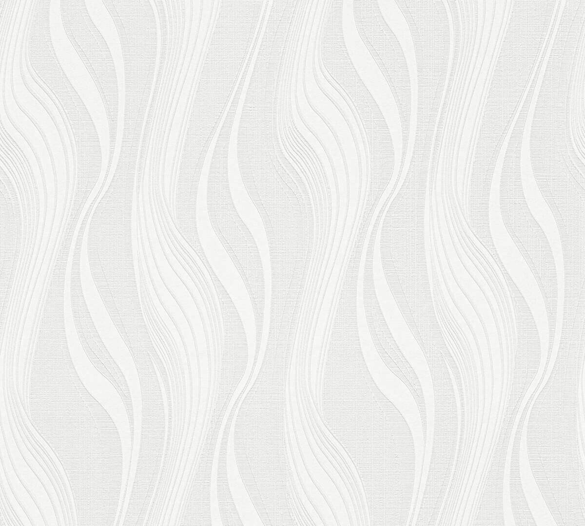 A.S.Creation Vliestapete weiß B/H/D: ca. 53x1005x9,7 cm