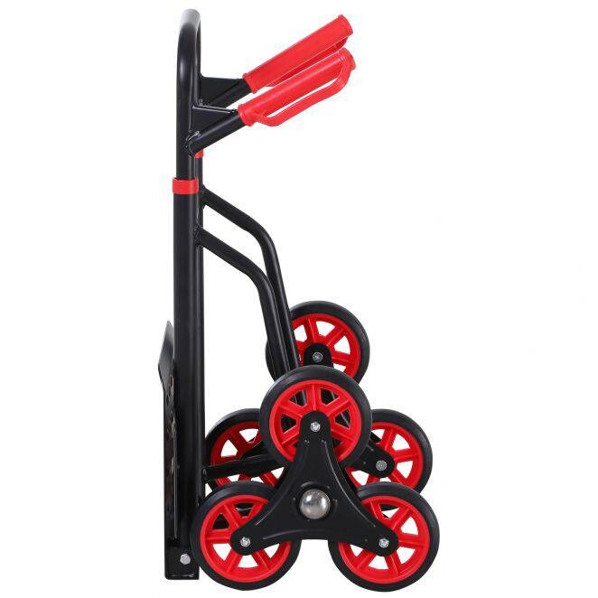 Treppensteiger höhenverstellbar schwarz B/H/T: ca. 45x409x60 cm