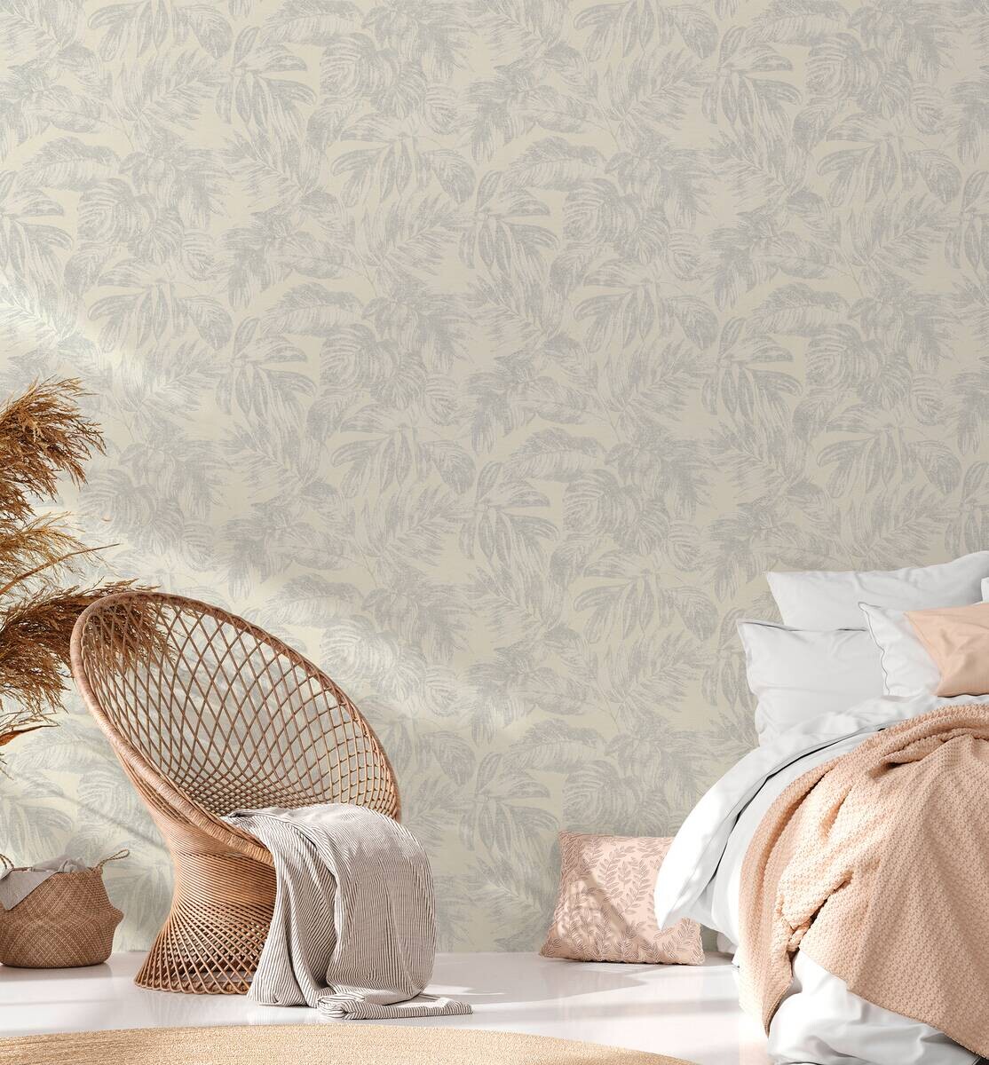 A.S.Creation Vliestapete silber B/H/D: ca. 53x1005x10 cm