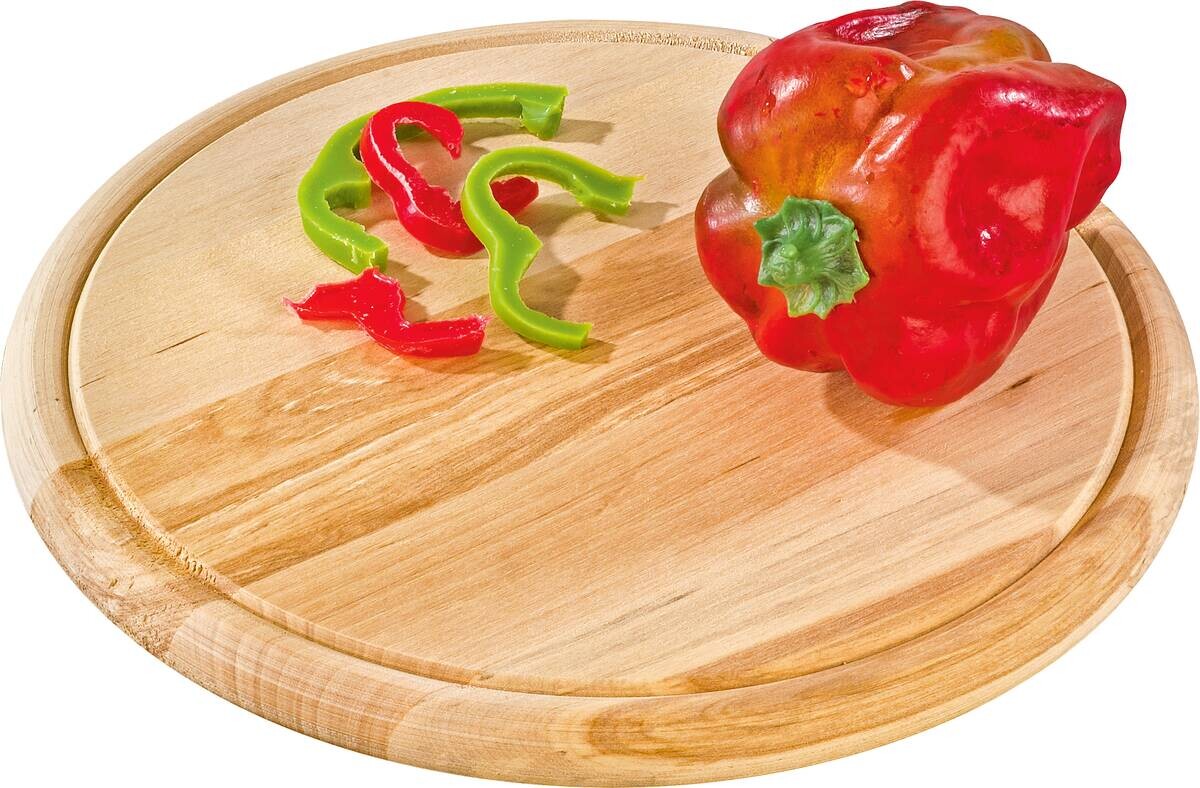 Sensation Fleischteller natur Holz D: ca. 25 cm