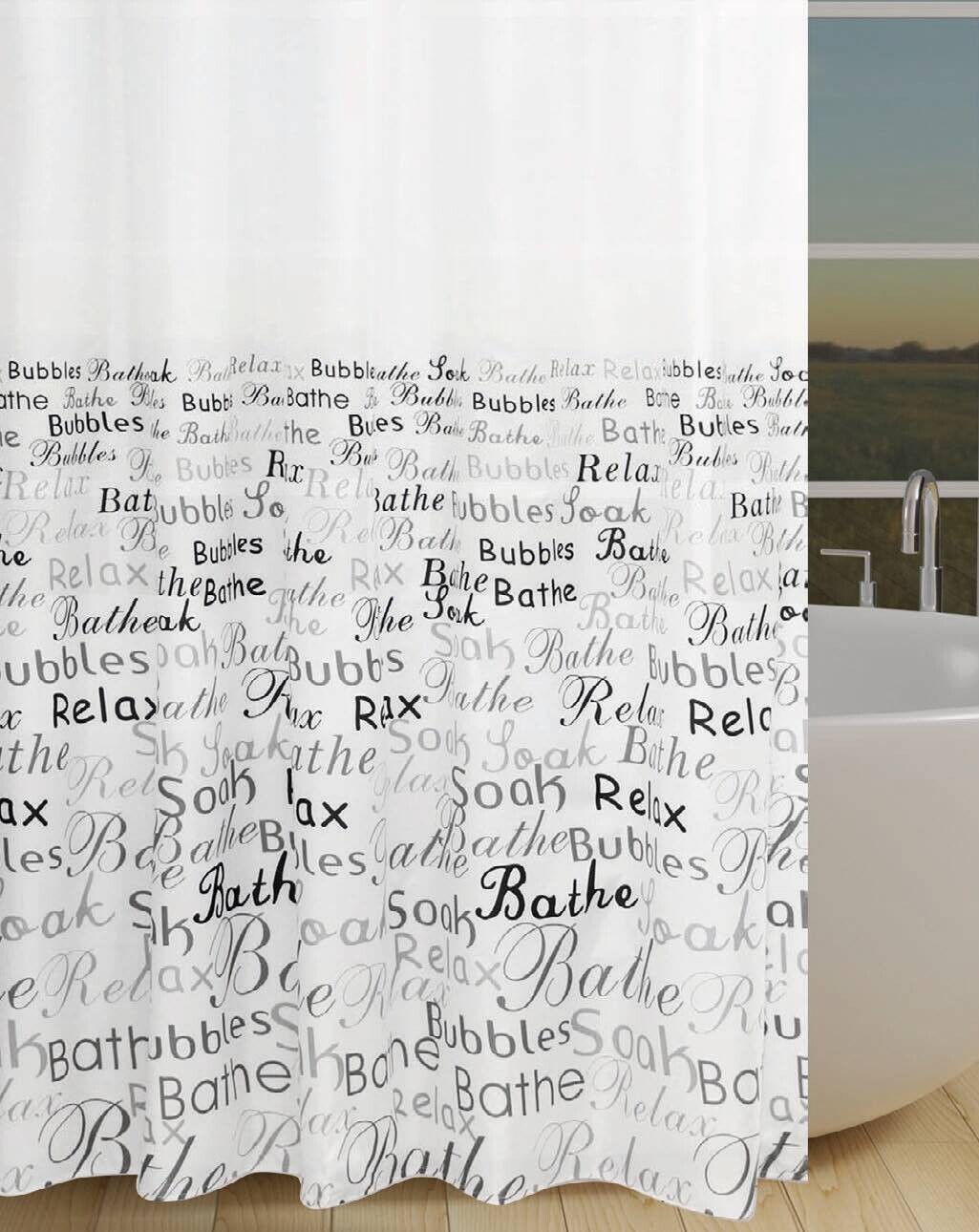 Acus Duschvorhang Relax Polyester B/L: ca. 180x200 cm