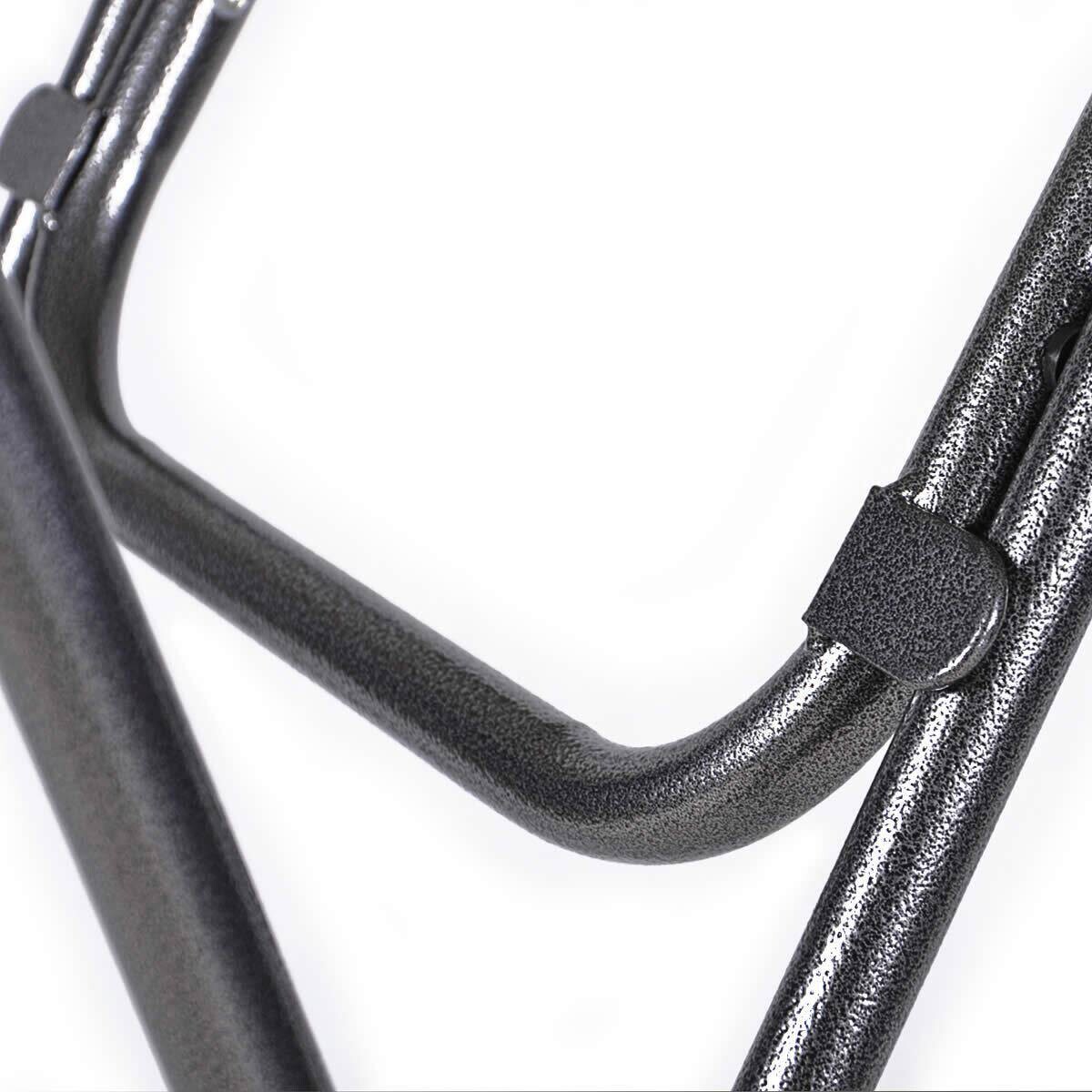 VCM Stehtisch weiß Metall H/D: ca. 110x80 cm