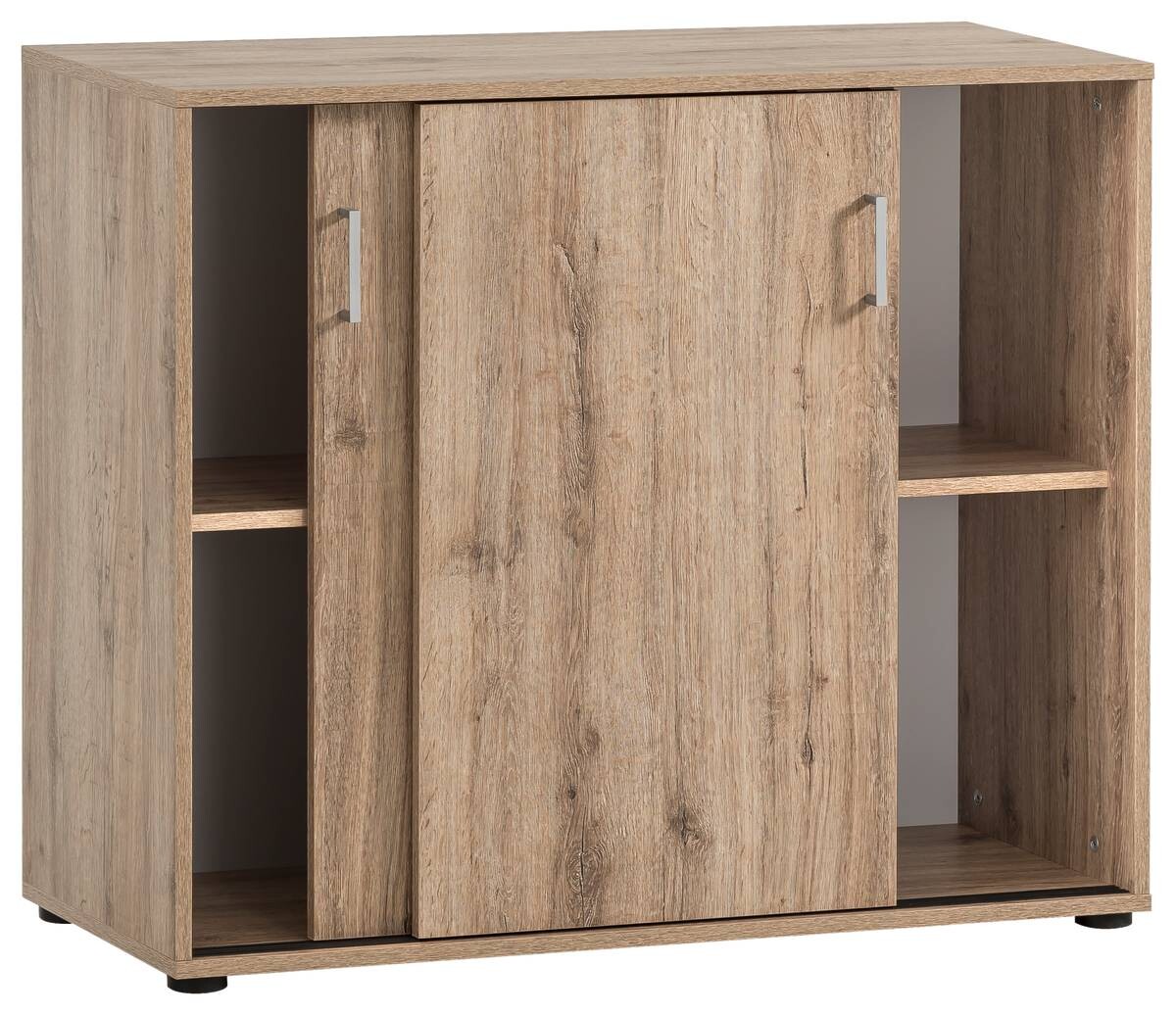 Schiebetürenschrank Niels Eiche B/H/T: ca. 100x83,6x41 cm