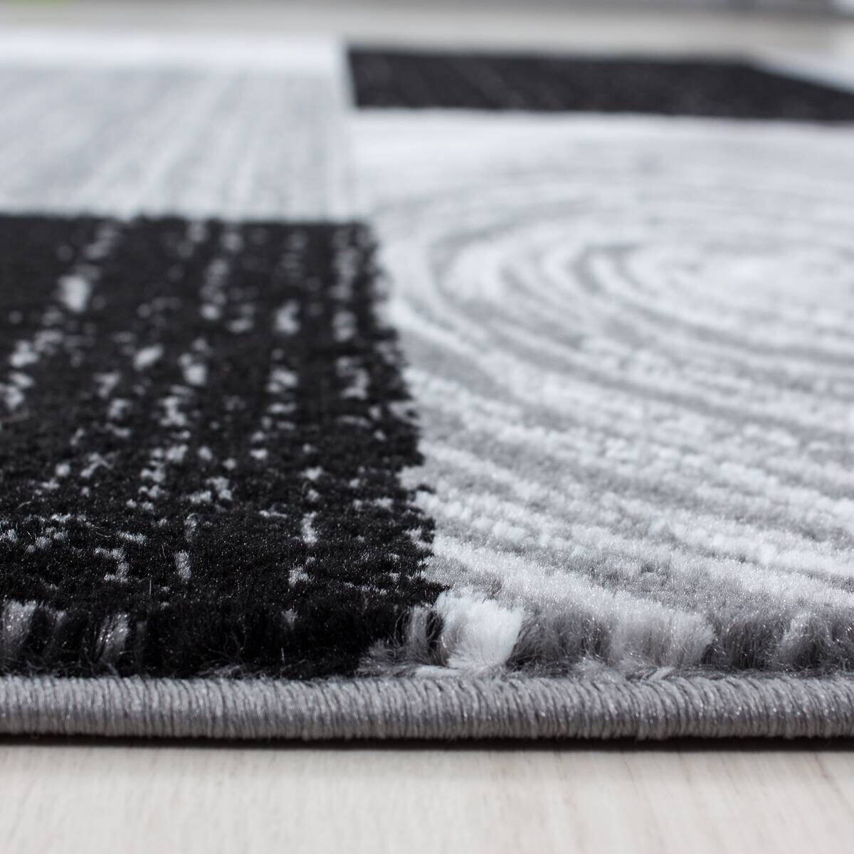 Ayyildiz Teppich PARMA schwarz B/L: ca. 240x340 cm