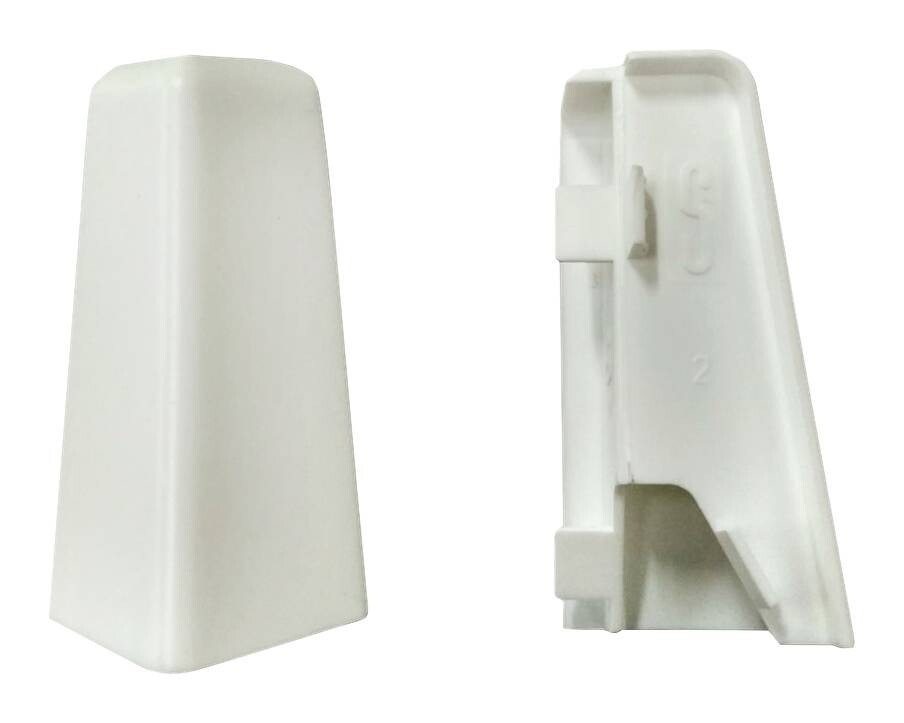 Außenecke weiß L/B/H: ca. 1x1x5,8 cm