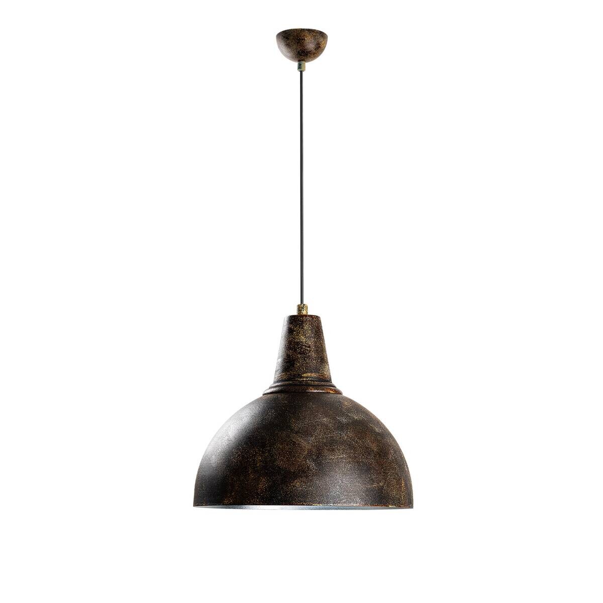 Opviq Pendelleuchte braun B/H/T: ca. 30x121x30 cm E27 1 Brennstellen