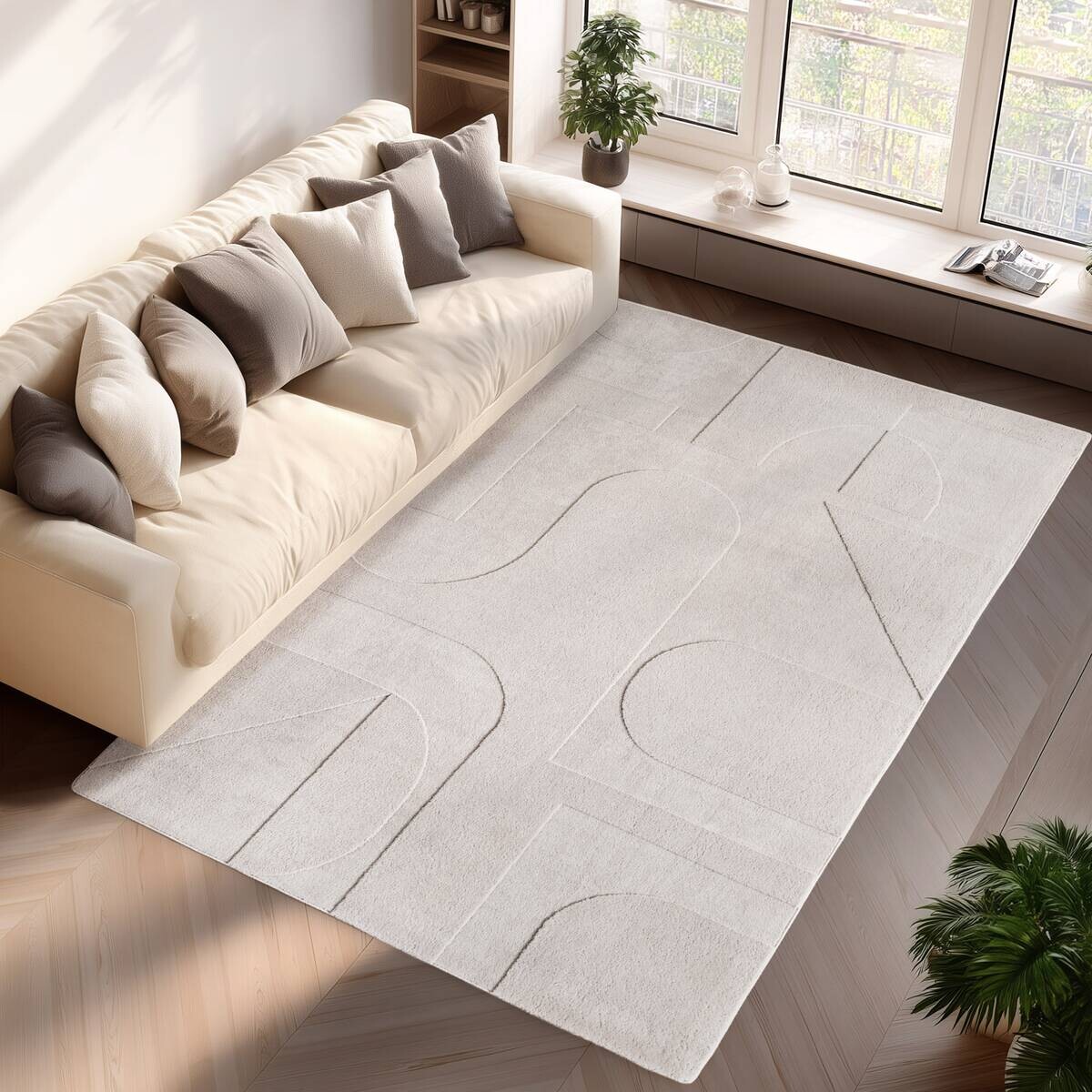 Ayyildiz Teppich POMPEI creme B/L: ca. 240x340 cm