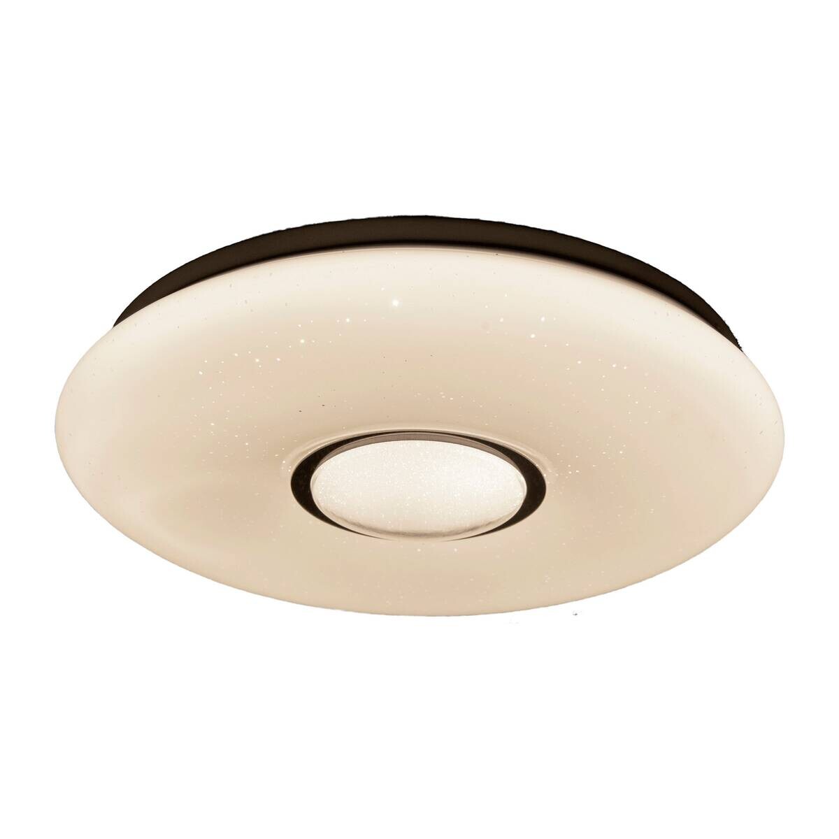 Näve Leuchten Deckenleuchte 1374226 weiß Kunststoff Metall B/H/T: ca. 50x7,5x50 cm null 1 Brennstellen