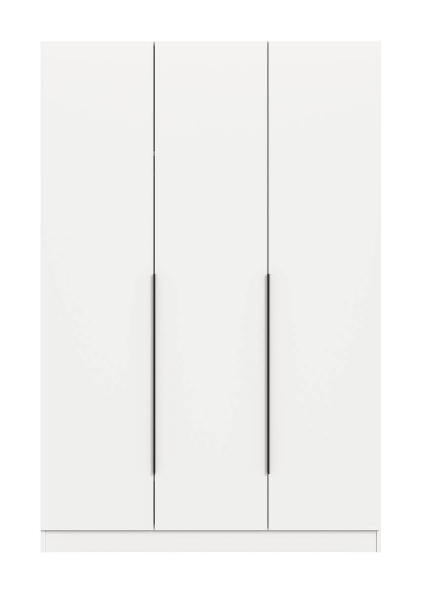Kleiderschrank KOPENHAGEN weiß B/H/T: ca. 120x181x52 cm