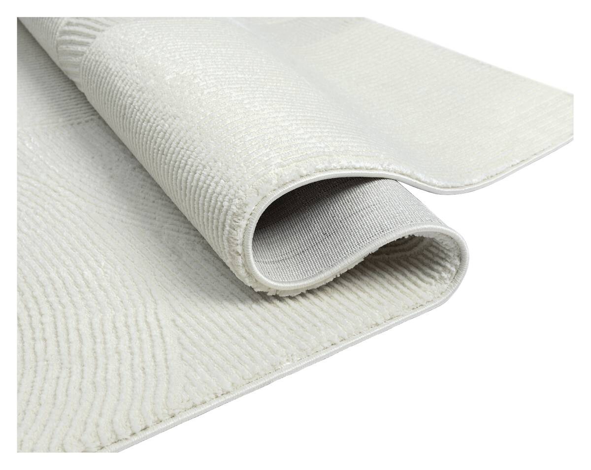 Webteppich Sign creme B/L: ca. 160x230 cm