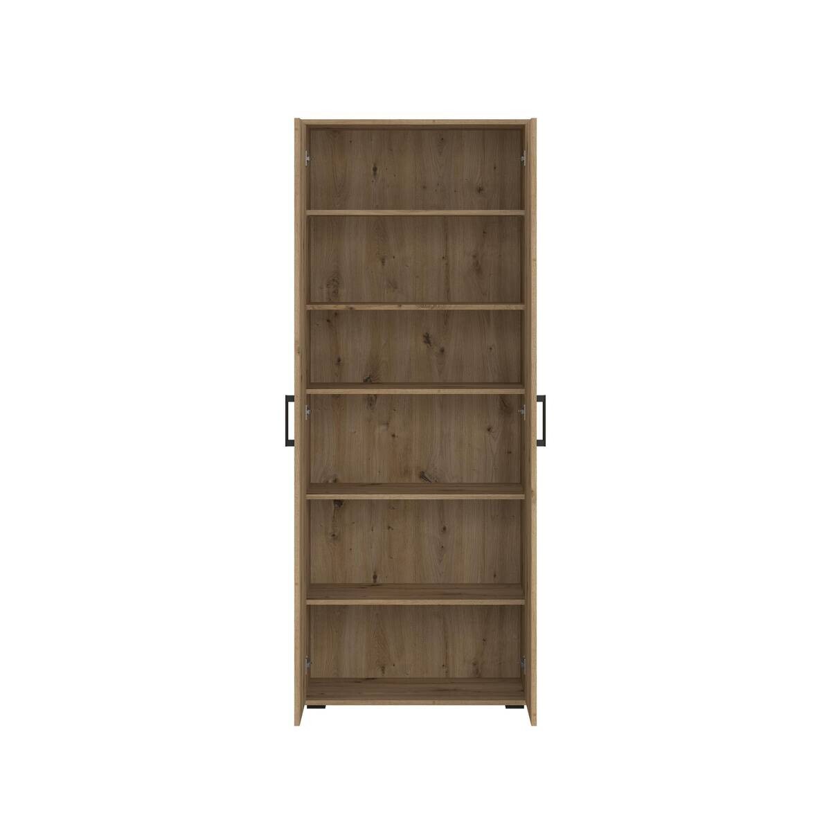 Mehrzweckschrank Mara Eiche Artisan Nachbildung B/H/T: ca. 70x179x33,5 cm