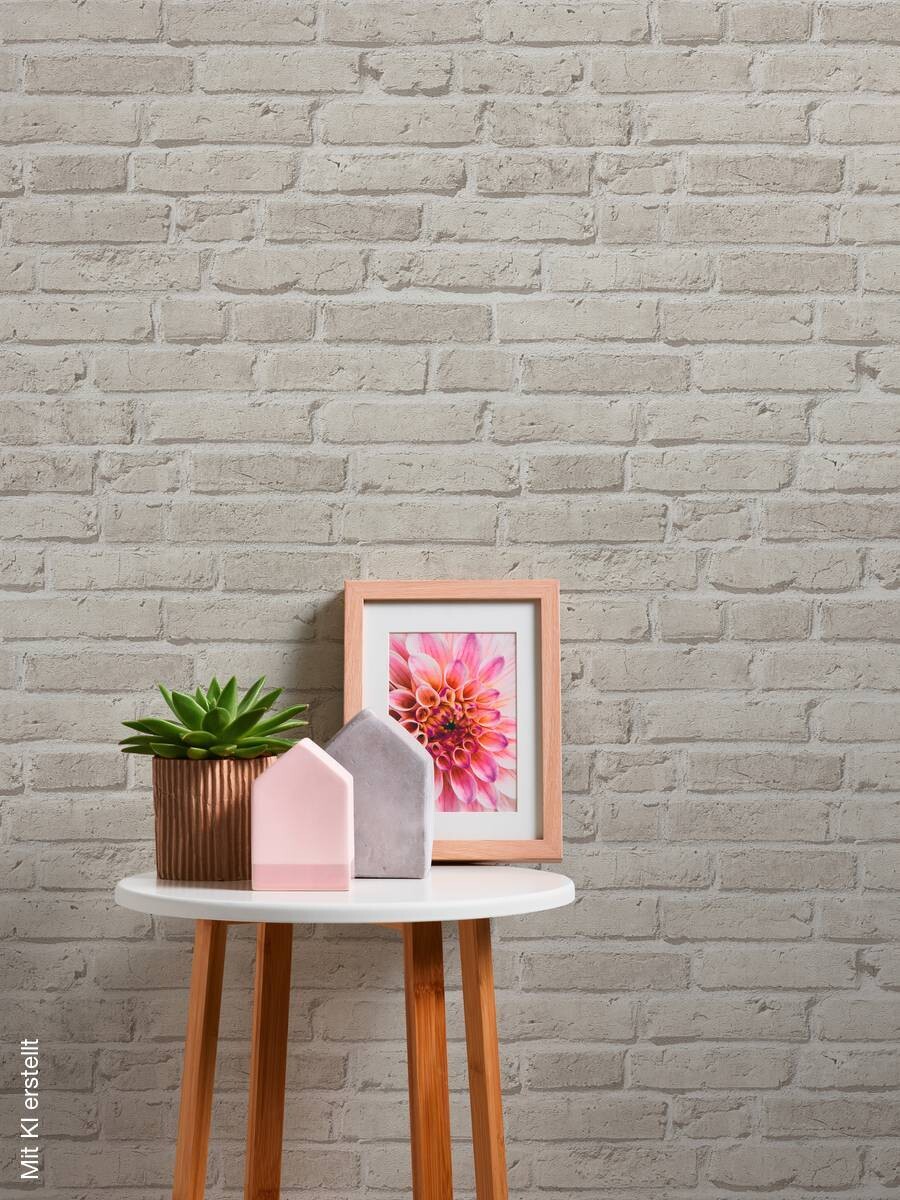 A.S.Creation Vliestapete Best of Wood`n Stone 2nd Edition Steine grau B/L: ca. 53x1005 cm