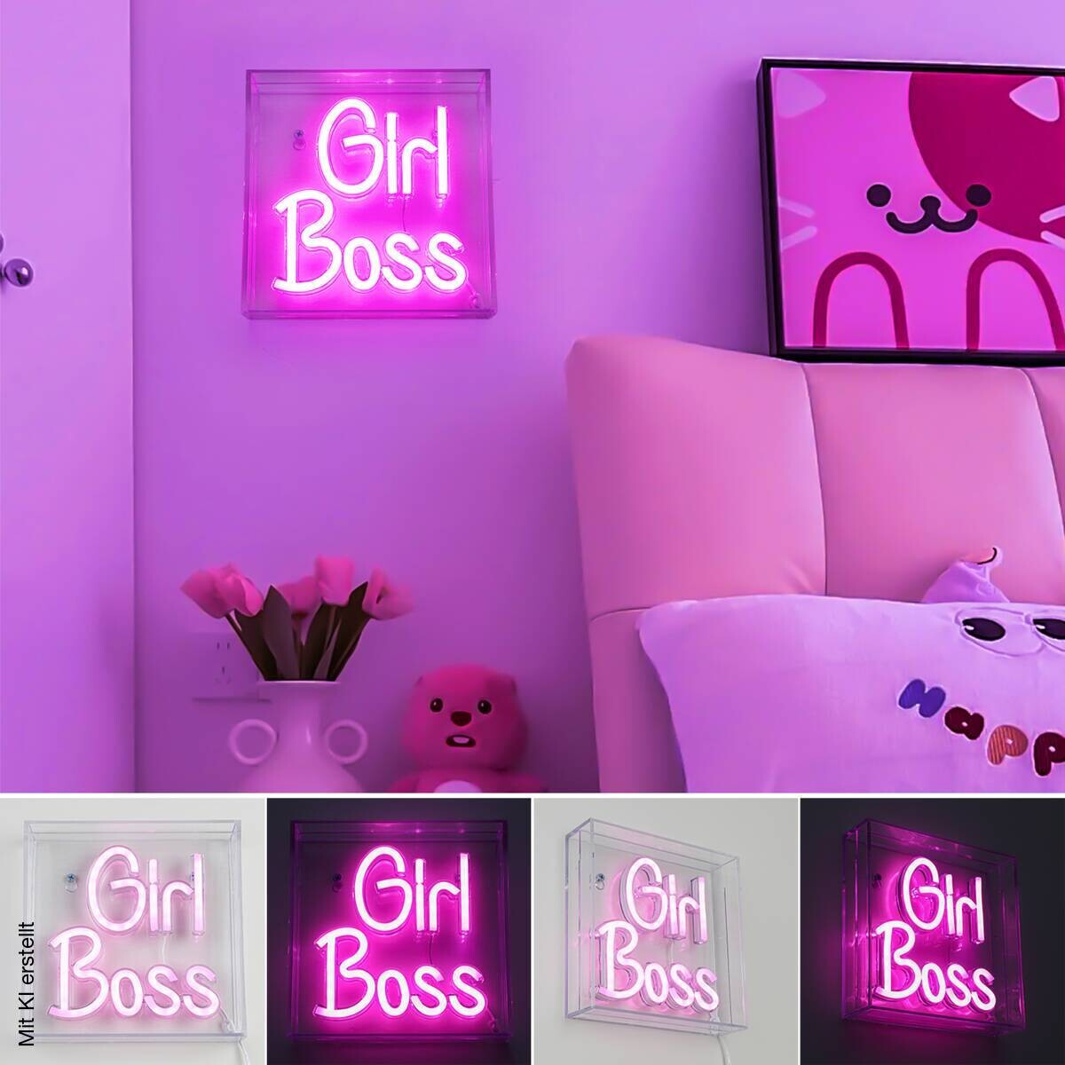 Nolo LED-Dekoleuchte Boss B/H/T: ca. 19x19x4,6 cm