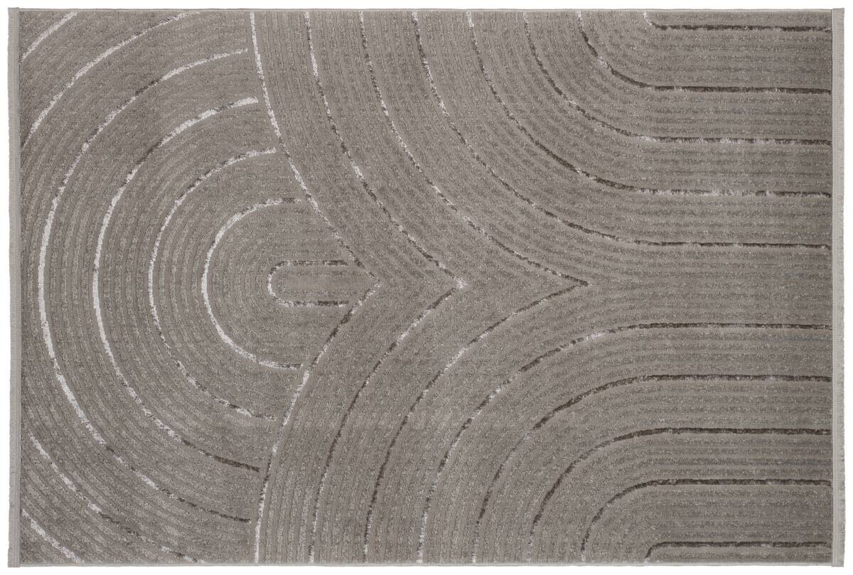 Webteppich Monte grau B/L: ca. 160x230 cm