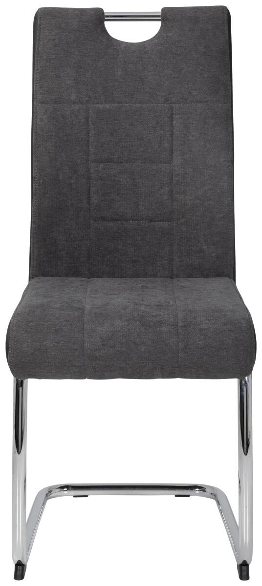 Schwingstuhl Alina S anthrazit Kunstleder B/H/T: ca. 43x98x59 cm