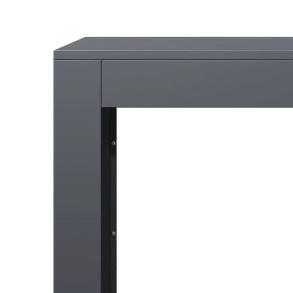 vidaXL Brennholzregal anthrazit B/H/L: ca. 40x100x100 cm