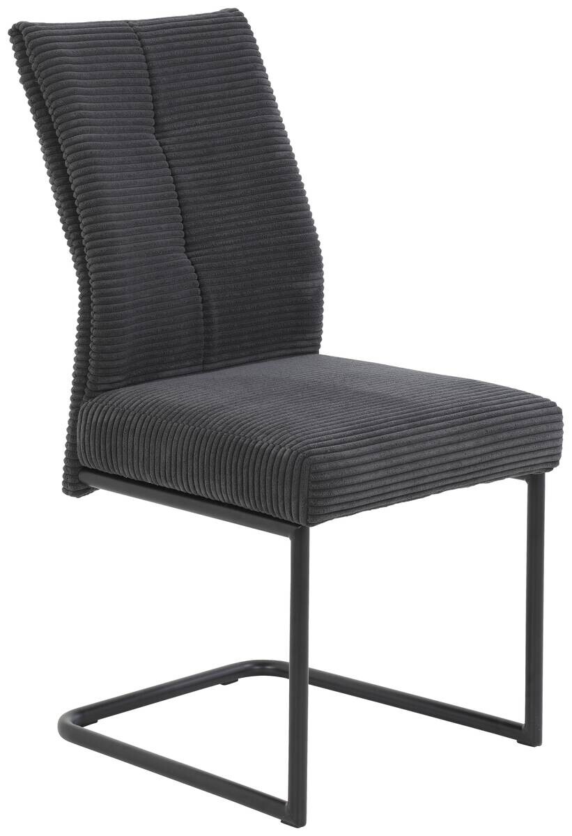 Schwingstuhl Dagmar, 2er-Set anthrazit Metall B/H/T: ca. 50x99x65 cm